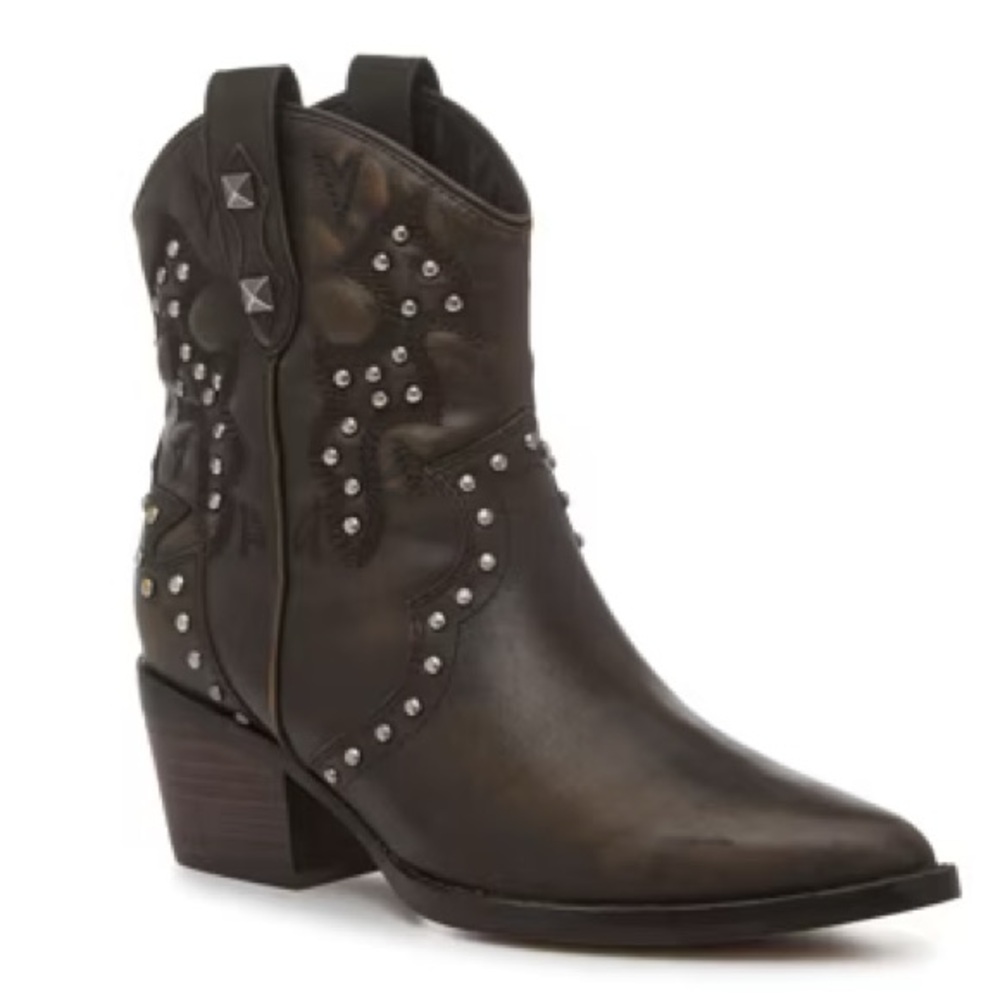 Studded Cowboy Boots